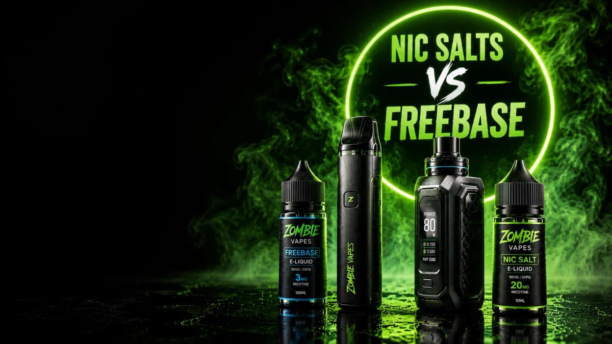 Nic Salts vs Freebase E-Liquid: What's Actually Different?