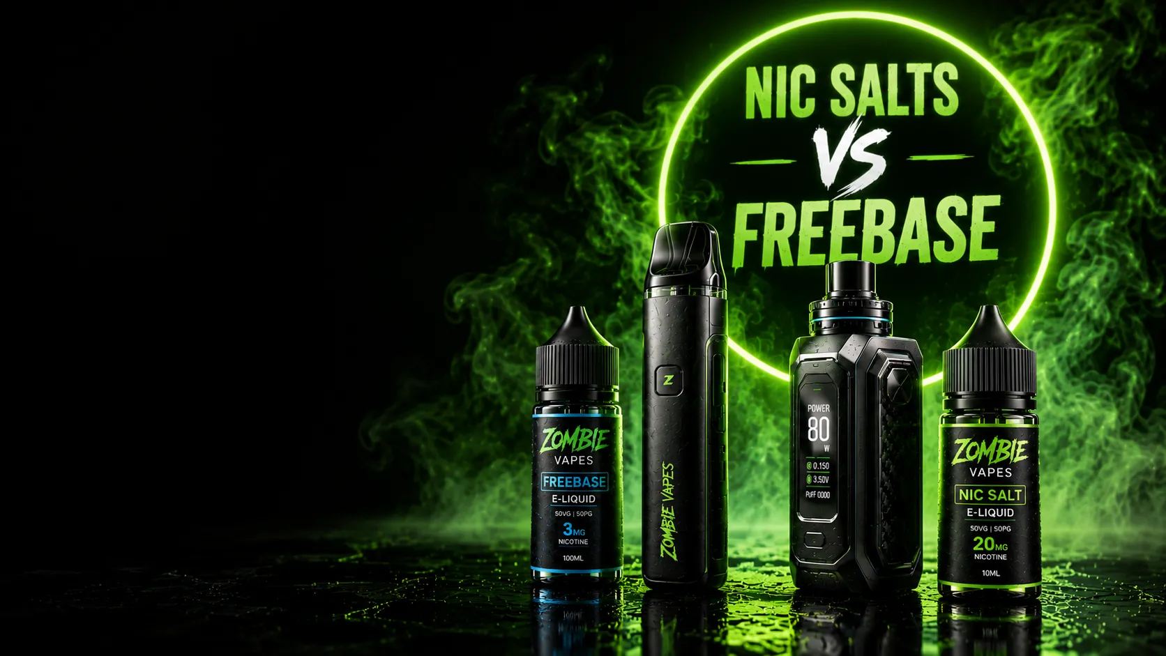 Nic Salts vs Freebase E-Liquid: What's Actually Different?