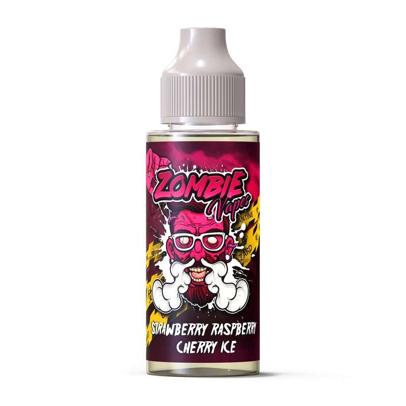 Strawberry Raspberry Cherry Ice 100ml E Liquid