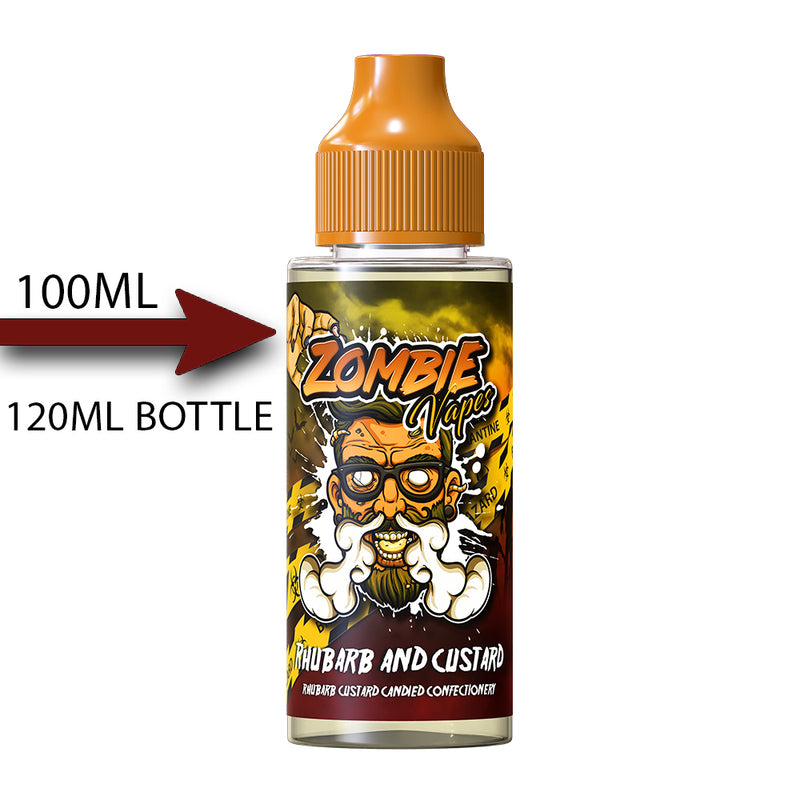 Rhubarb and Custard 100ml Shortfill E Liquid