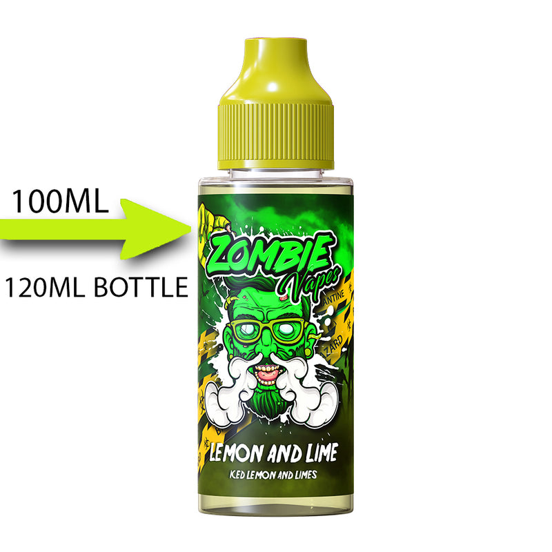 Lemon + Lime 100ml Shortfill E Liquid