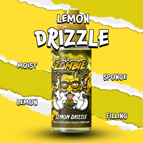 Lemon Drizzle 100ml Vape Liquid