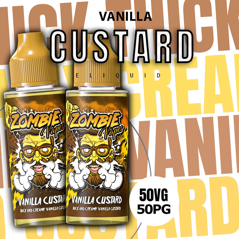 Vanilla Custard 100ml 50/50 E Liquid