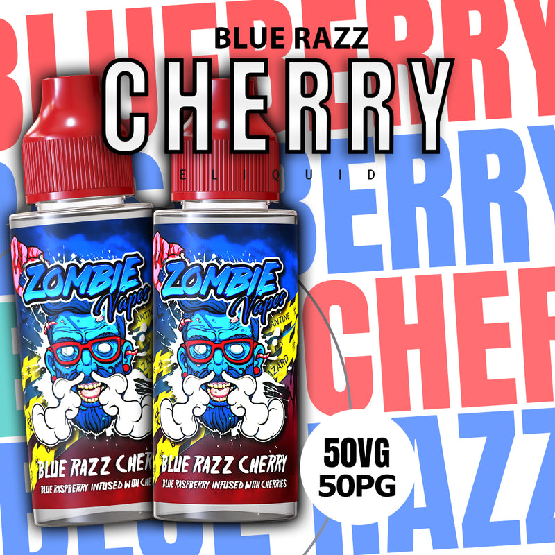 Blue Razz Cherry 100ml 50/50 E Liquid