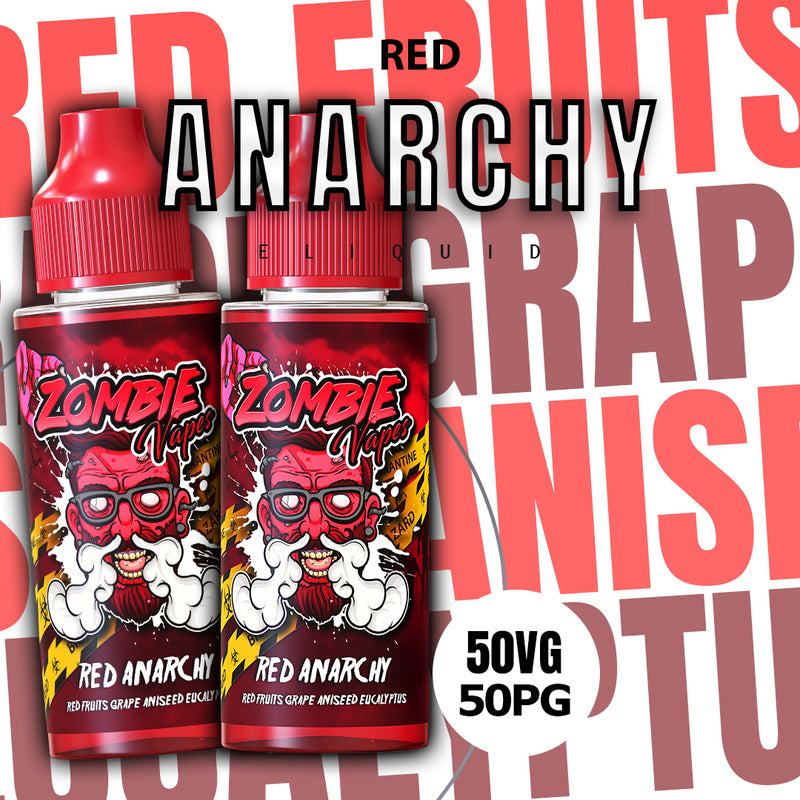 Red Anarchy (Red A) 100ml 50/50 E Liquid