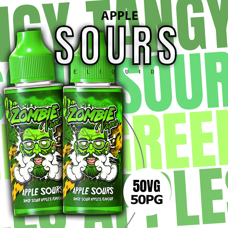 Apple Sours 50/50 CBD E Liquid