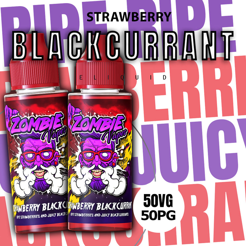 Strawberry Blackcurrant 100ml 50/50 E Liquid