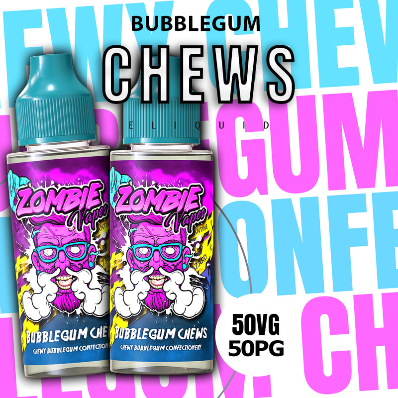 Bubblegum Chews 100ml 50/50 E Liquid