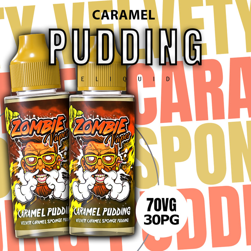 Caramel Pudding 100ml 70/30 E Liquid