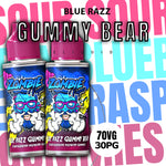 Blue Razz Gummy Bear 100ml 70/30 E Liquid