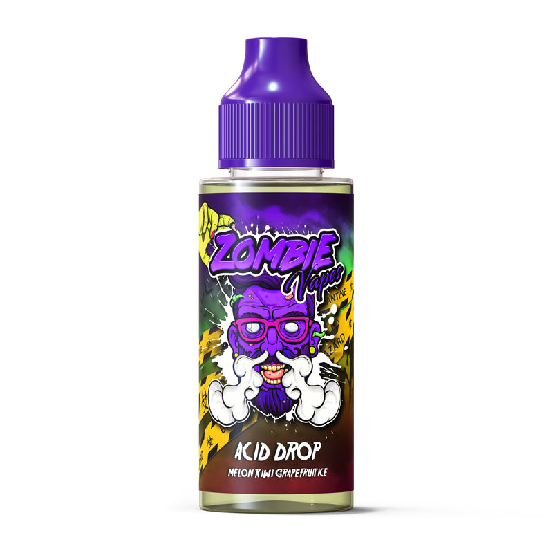 Zombie Vapes Acid Drop 100ml 50/50 E Liquid