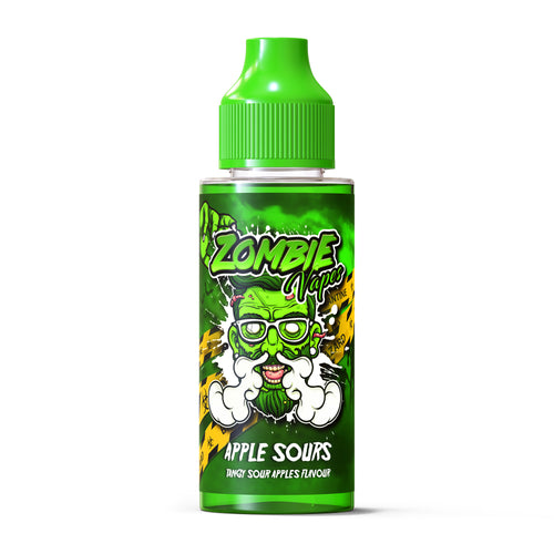 Zombie Vapes Apple Sours 100ml 70/30 E Liquid