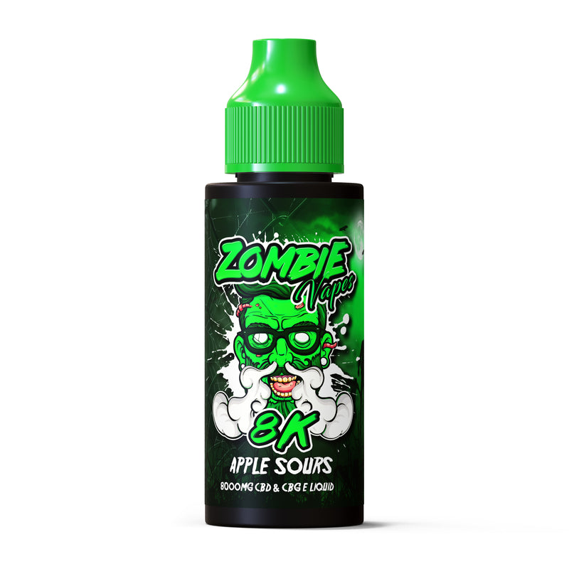 Apple Sours 8K 50/50 CBD & CBG E Liquid