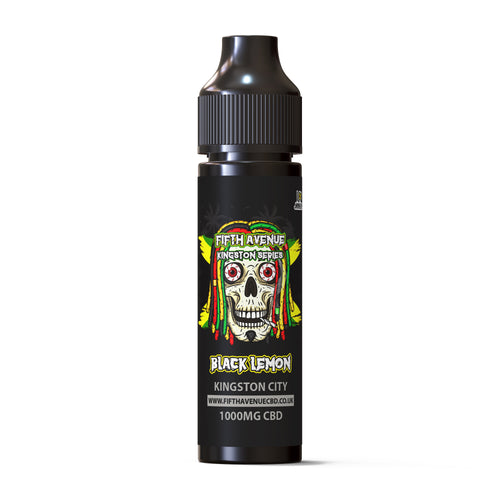 Black Lemon 60ml 50/50 1000mg CBD E Liquid