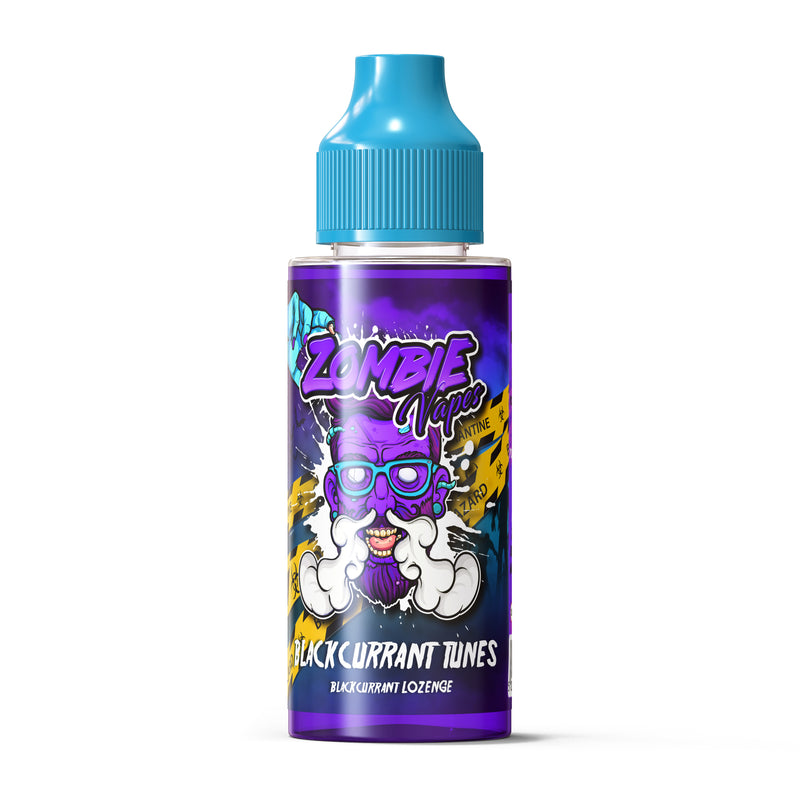 Zombie Vapes Blackcurrant Tunes 100ml 70/30 E Liquid