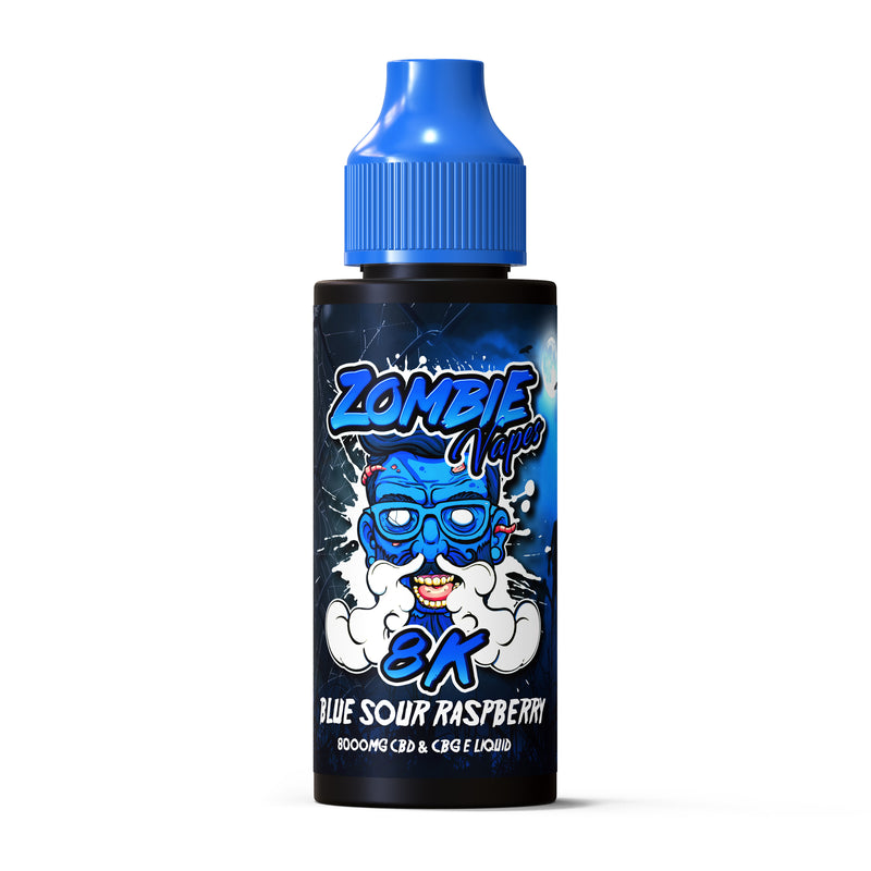 Blue Sour Raspberry 8K 50/50 CBD & CBG E Liquid