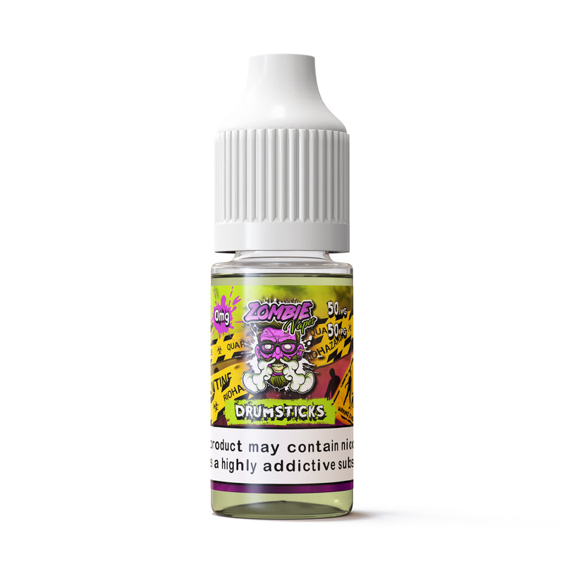 Drumsticks 10ml 50/50 0mg E Liquid