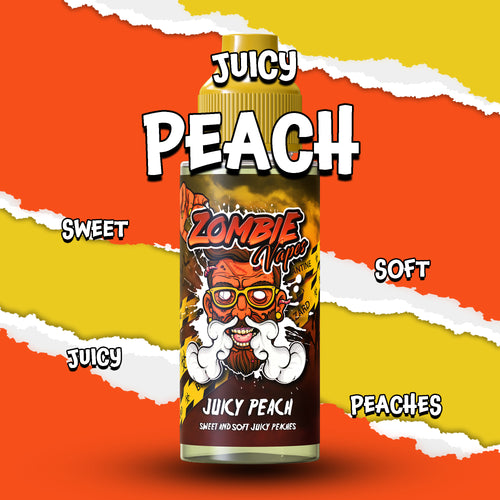 Juicy Peach 100ml Vape Liquid