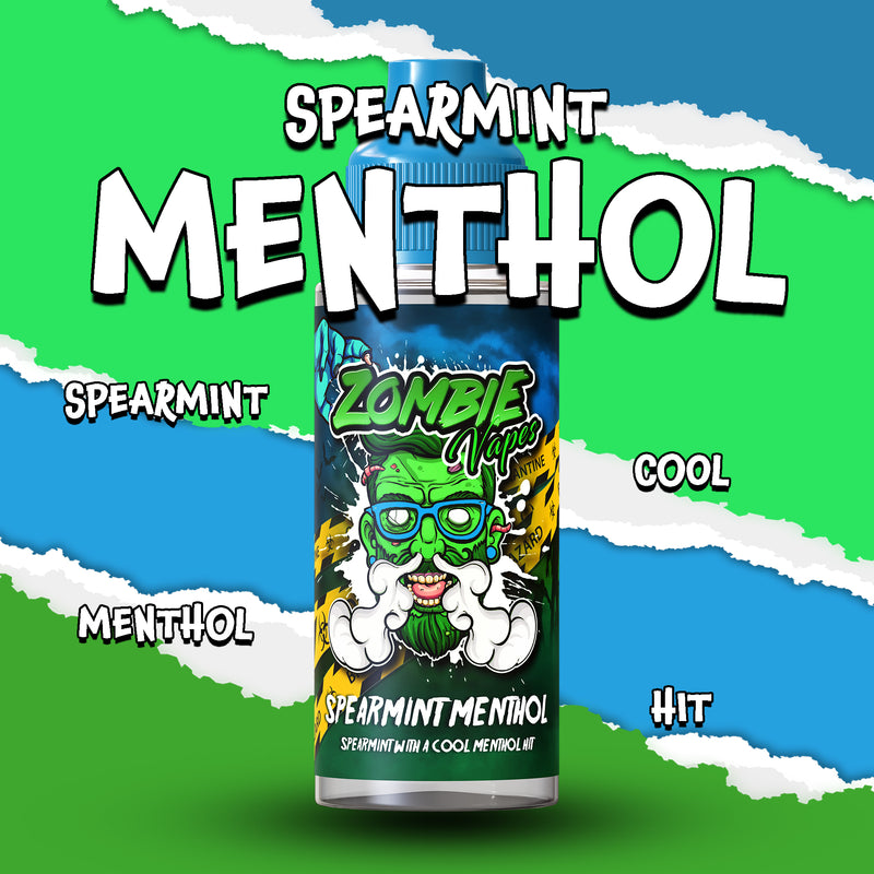 Spearmint Menthol 100ml Vape Liquid