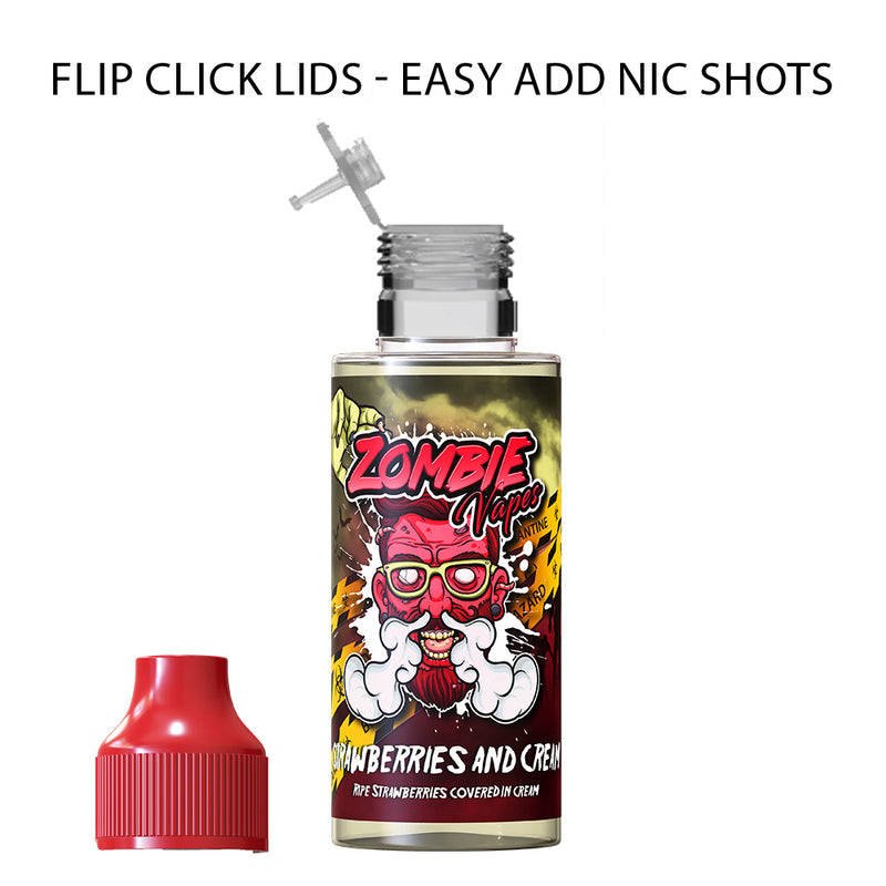 Strawberries and Cream 100ml Vape Liquid