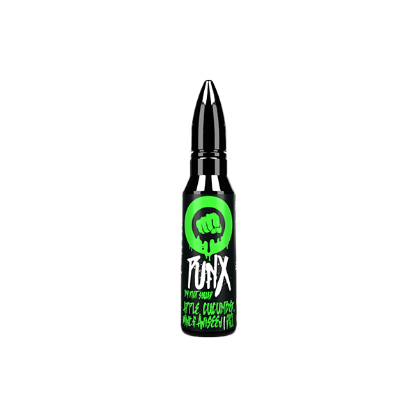 Apple Cucumber Mint & Aniseed Riot Squad Punx 0mg 50ml Shortfill (70VG/30PG)