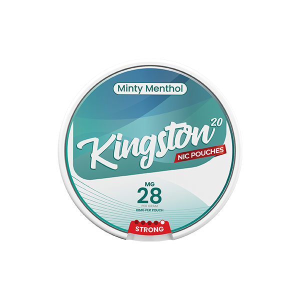 Kingston 28mg Nicotine Pouches - 20 Pouches