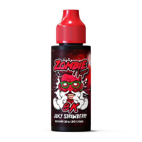 Juicy Strawberry 8K 50/50 CBD & CBG E Liquid