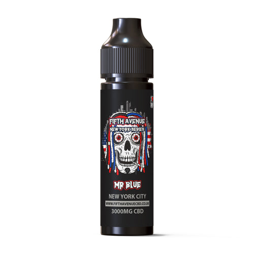 Mr Blue 60ml 50/50 3000mg CBD E Liquid