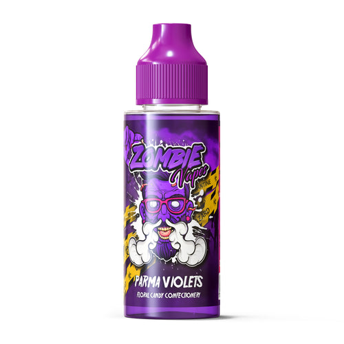 Zombie Vapes Parma Violets 100ml 50/50 E Liquid