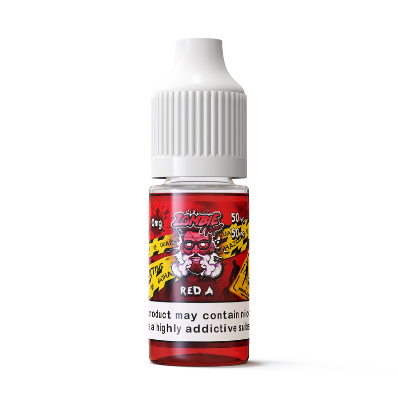 Red A 10ml 50/50 0mg E Liquid