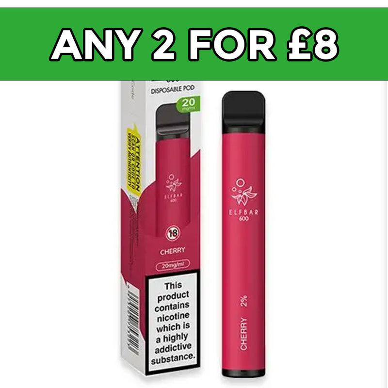 Elf Bar Cherry Disposable Vape