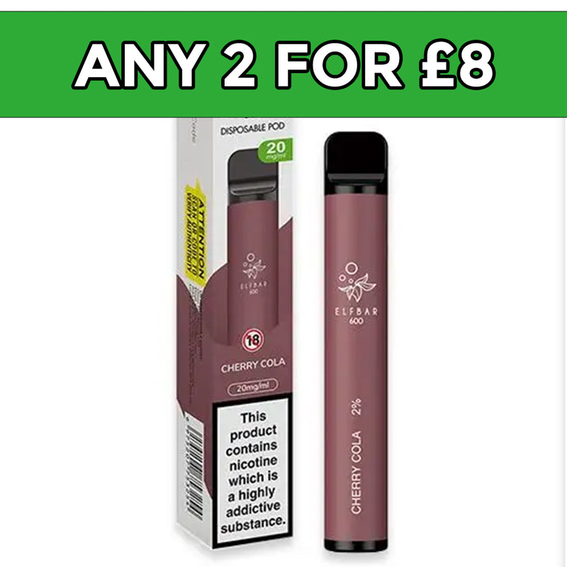 Elf Bar Cherry Cola Disposable Vape