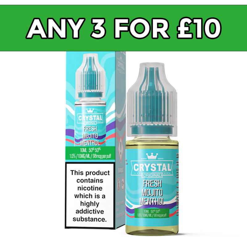 SKE Crystal Fresh Mojito Menthol Nic Salt E-Liquid