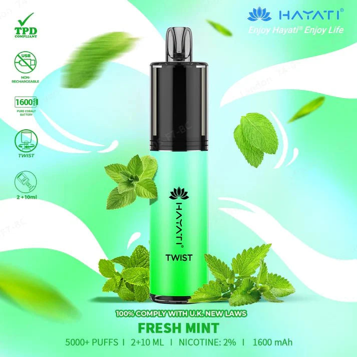 Hayati Twist 5000 Fresh Mint