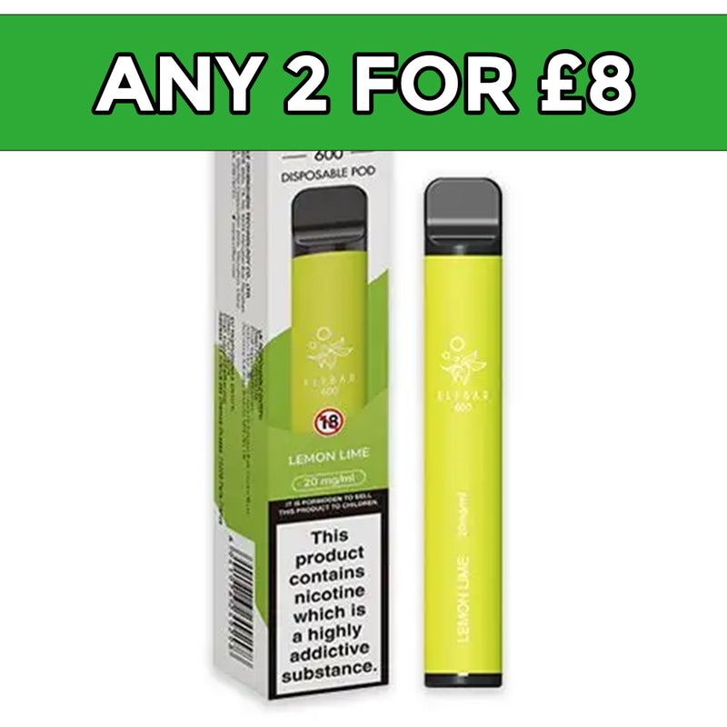 Elf Bar Lemon Lime Disposable Vape