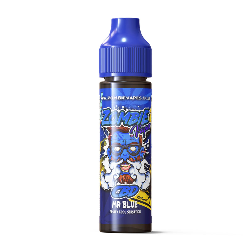 Mr Blue 60ml 50/50 1200MG CBD E Liquid