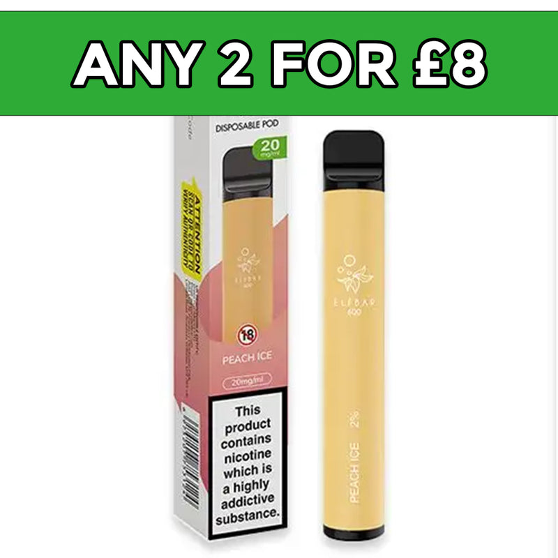 Elf Bar Peach Ice Disposable Vape