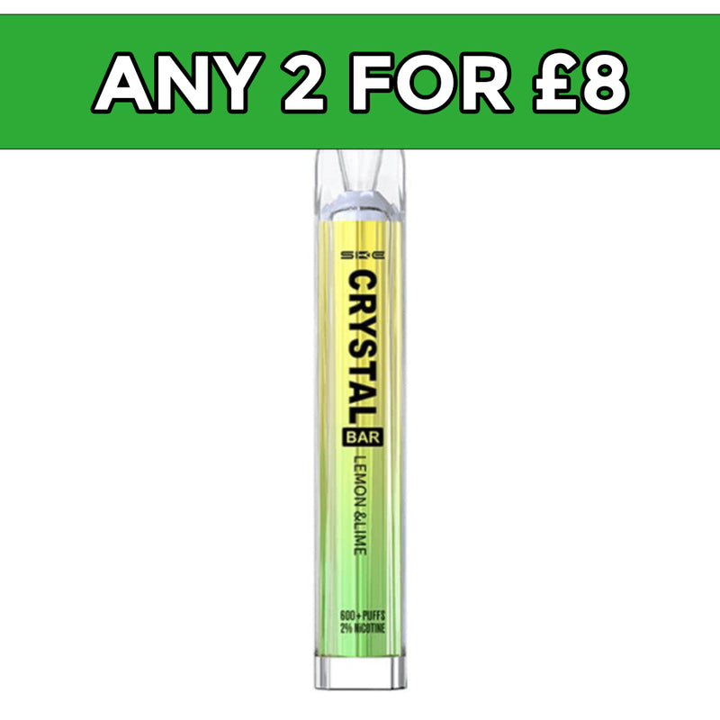 SKE Crystal Bar Lemon & Lime Disposable Vape