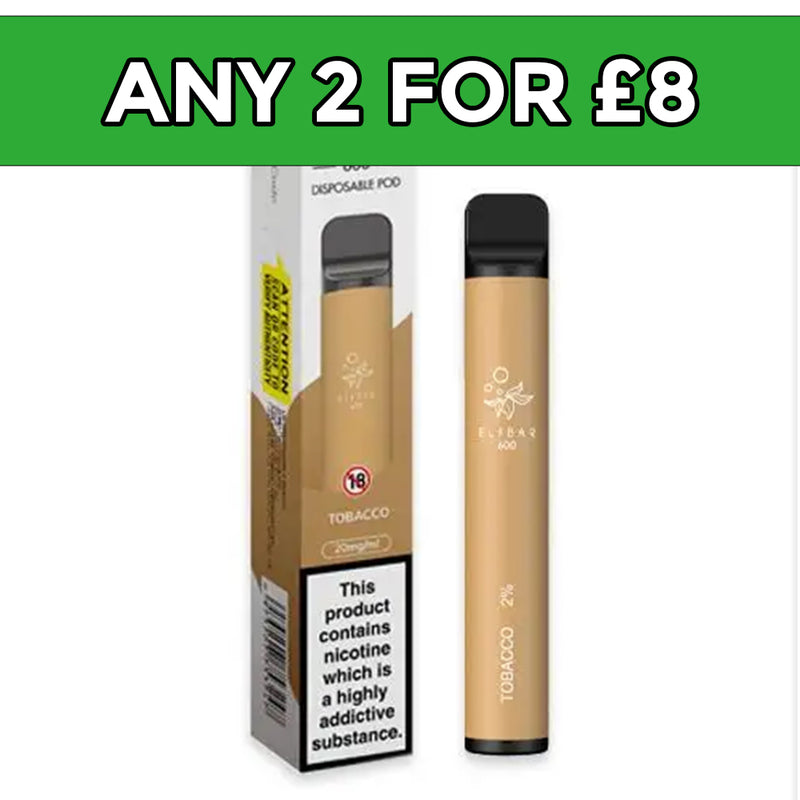 Elf Bar Tobacco Disposable Vape