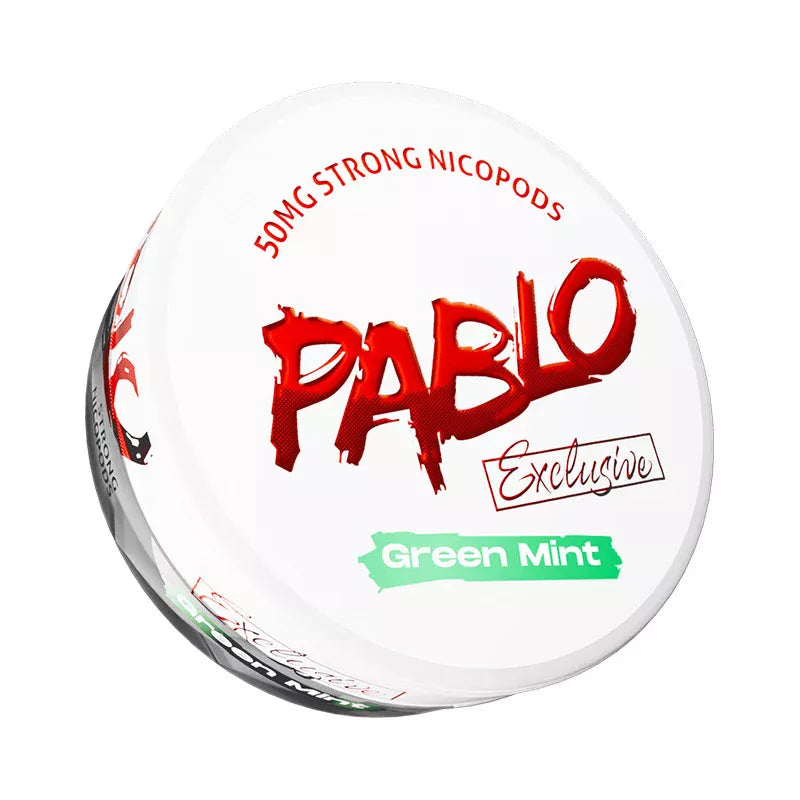 Pablo Green Mint Nicotine Pouches